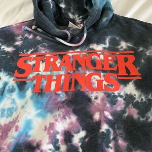 Netflix Stranger Things Hoodie Sweatshirt with from pocket, size Mediun